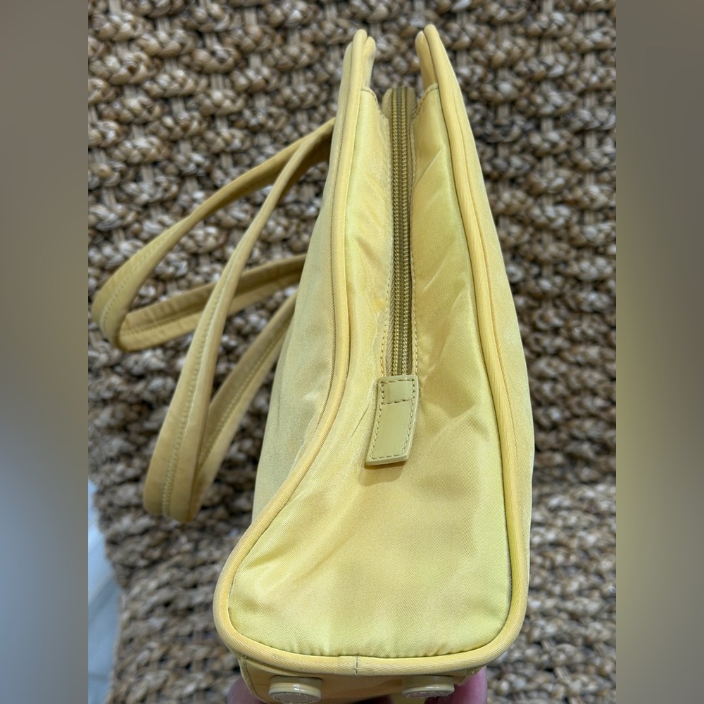 Prada Yellow Nylon Tote - Picture 5 of 11